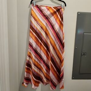 Forever 21 Vibrant Striped Maxi Skirt